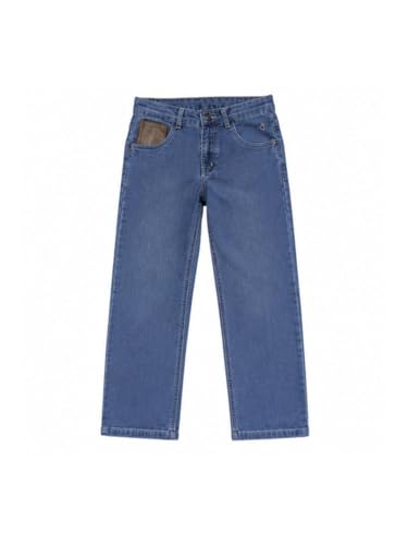 Gini and Jony Boys Blue Denim Jeans Fixed Waist