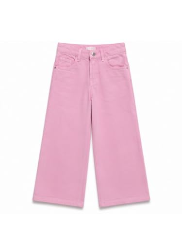 Gini and Jony Girls Pink Denim Jeans Fixed Waist