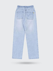 Boys Light Blue Denim Woven Jeans