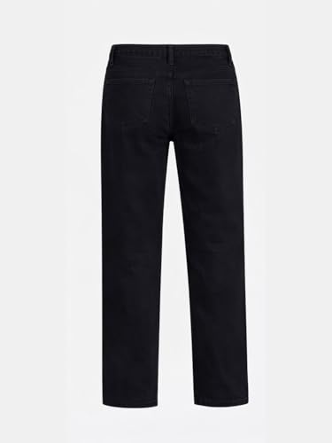 Gini and Jony Boys Black Solid Denim Elasticated Jeans 4-5 Years