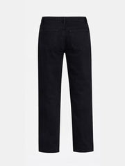 Gini and Jony Boys Black Solid Denim Elasticated Jeans 4-5 Years