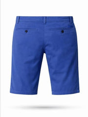 Gini and Jony Boys Navy Cotton Bermuda Fixed Waist
