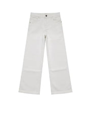 Girls Light Blue Denim Woven Jeans