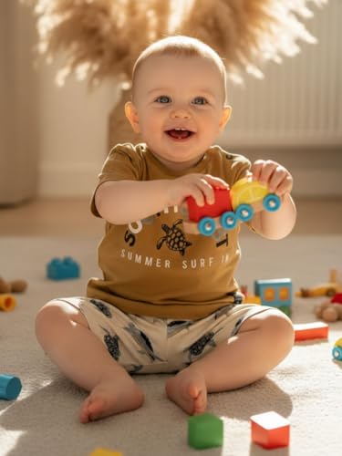 Boys Cotton 2 Pieces Set T-Shirts & Shorts