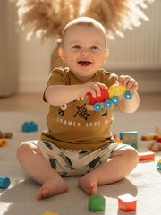 Boys Cotton 2 Pieces Set T-Shirts & Shorts