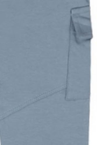 GJ Baby Boys Blue Solid Cotton Elasticated Track Pant 18-24 Months