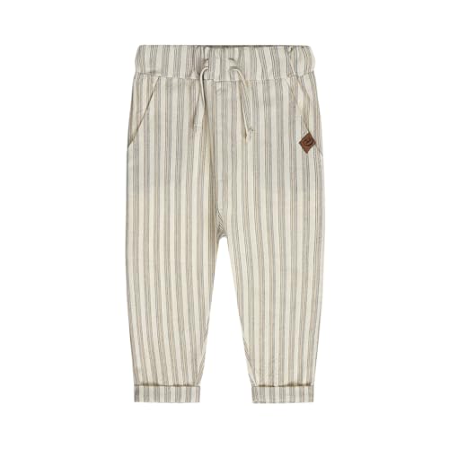 Boys Cotton Stripped Loose Fit Trouser