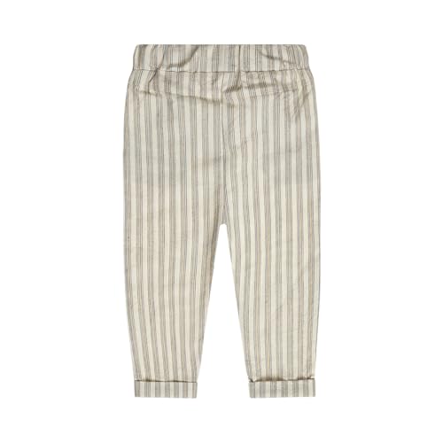 Boys Cotton Stripped Loose Fit Trouser