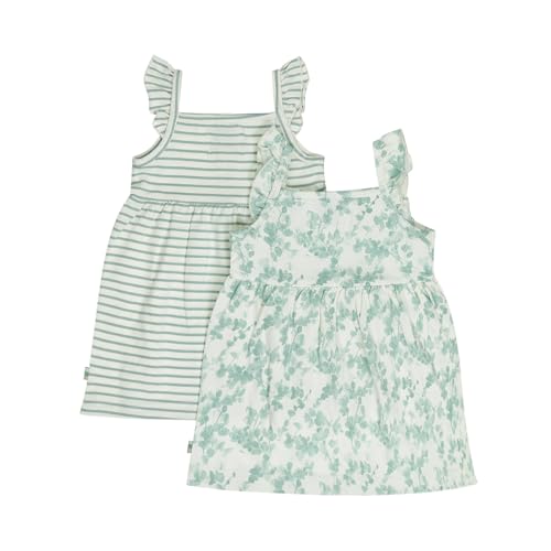 Girls Cotton Sleeveless Dress Pack of 2