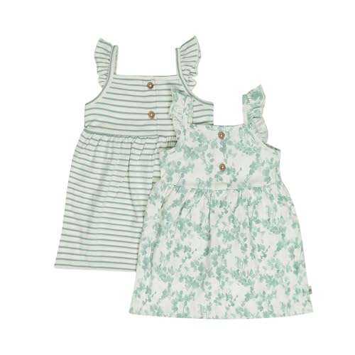 Girls Cotton Sleeveless Dress Pack of 2