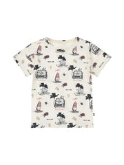 Boys Cotton Print T-Shirt