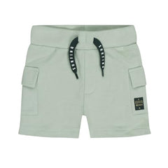 GJ Baby Boys Mint Green Solid Cotton Elasticated Shorts 18-24 Months