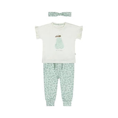 Girls Cotton Printed 3-Piece Set