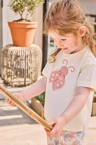 Girls Cotton Flared Leggings & T shirt