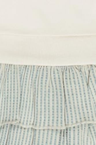 Girls Cotton Flared Dress with Headband
