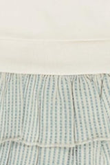 Girls Cotton Flared Dress with Headband