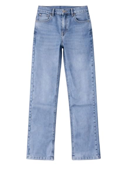 Gini and Jony Boys Blue Denim Jeans Fixed Waist