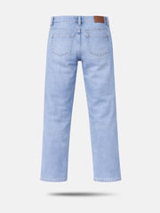 Gini and Jony Boys Blue Denim Jeans Fixed Waist