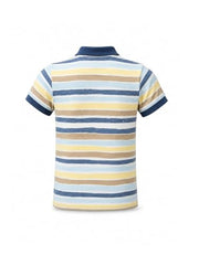 Gini and Jony Boys Multicolor Cotton Polo T-Shirt Half Sleeves