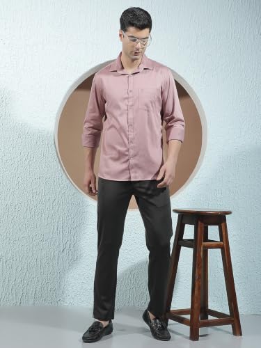 Crimsoune Club Men's Purple Classic Casual Shirt