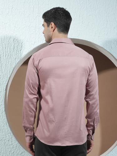 Crimsoune Club Men's Purple Classic Casual Shirt