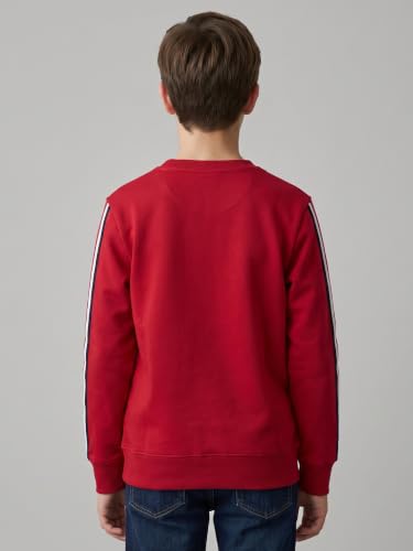 Monte Carlo Boys Regular Fit Full Sleeve Printed Round Neck Winter Sweatshirt