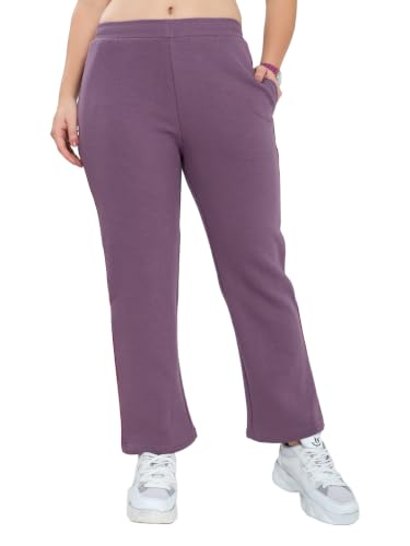 Monte Carlo Womens Regular Fit Solid Winter Lower Black