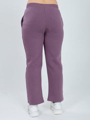 Monte Carlo Womens Regular Fit Solid Winter Lower Black