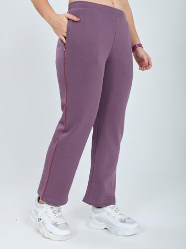 Monte Carlo Womens Regular Fit Solid Winter Lower Black