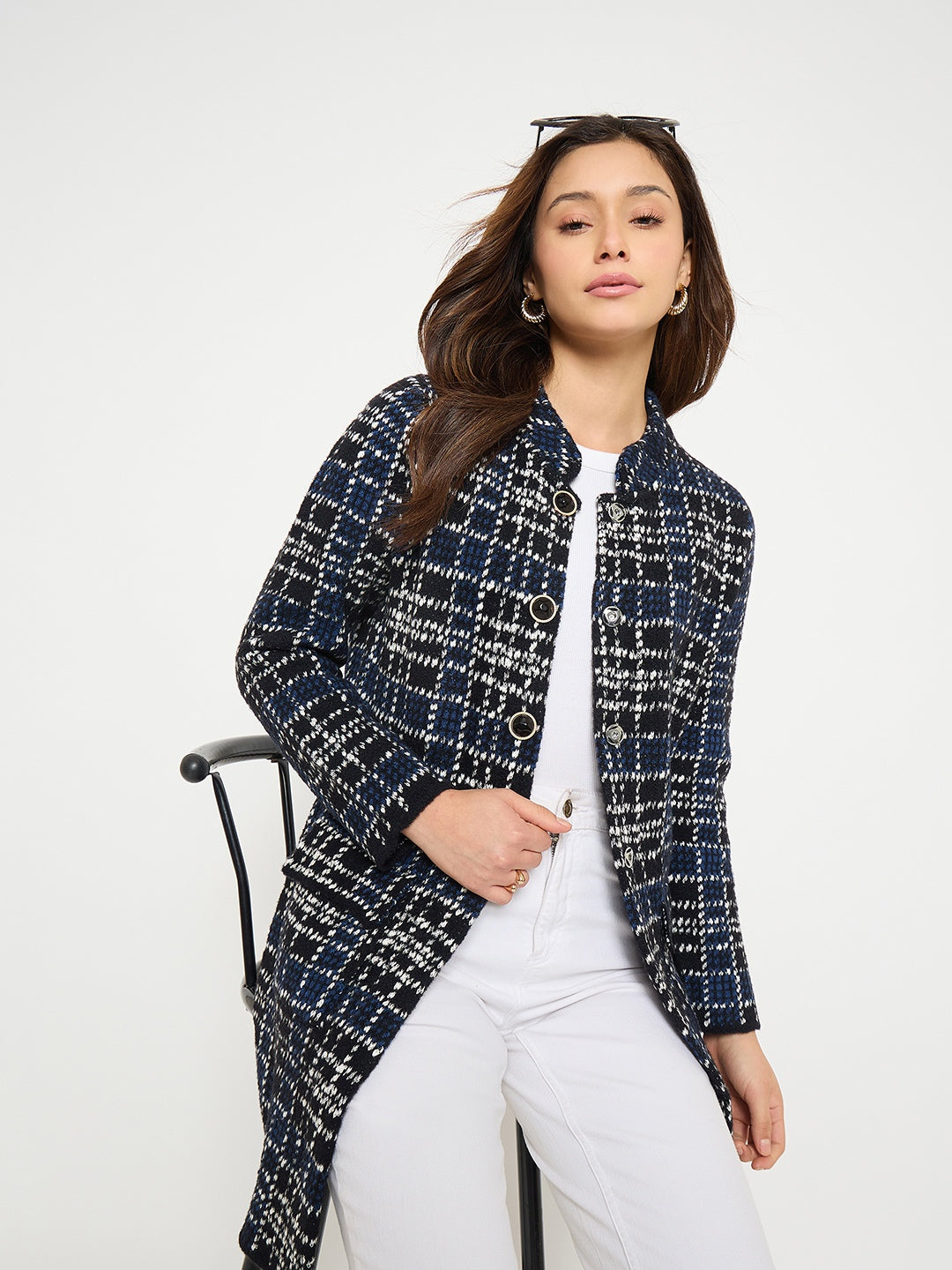 Madame Ladies Western Cardigan M5W70501 026 Navy