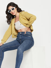 Madame Ladies Western Sweat Shirt M3W22005 305 Lime