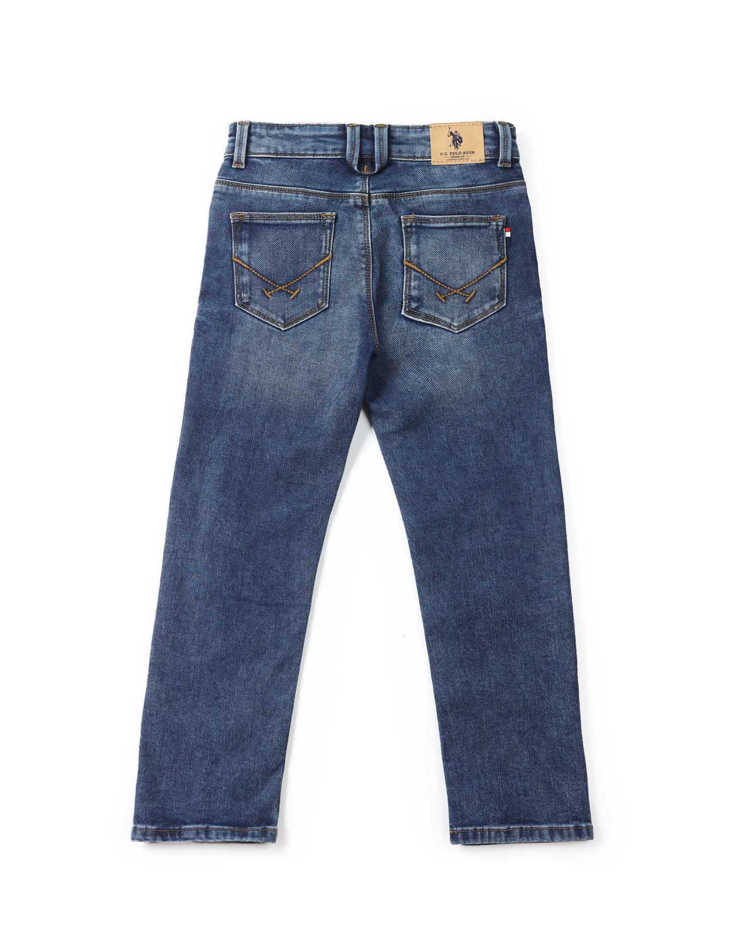 U.S.POLO KIDS BOYS JEANS UKJEN582