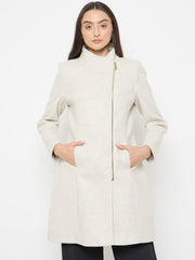 Madame Ladies Western Long Coat M5W20138 1 Off White