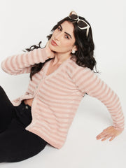 Madame Ladies Western Cardigan M3W70049 030 Peach