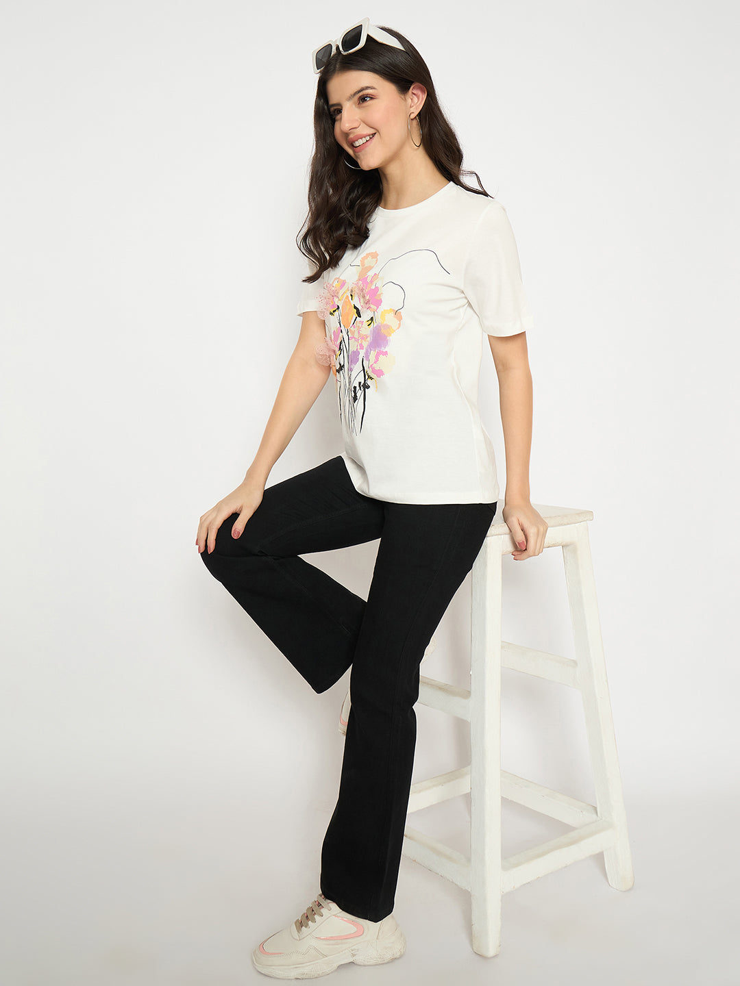 Madame Ladies Western Jeans M5S24221 002 Black