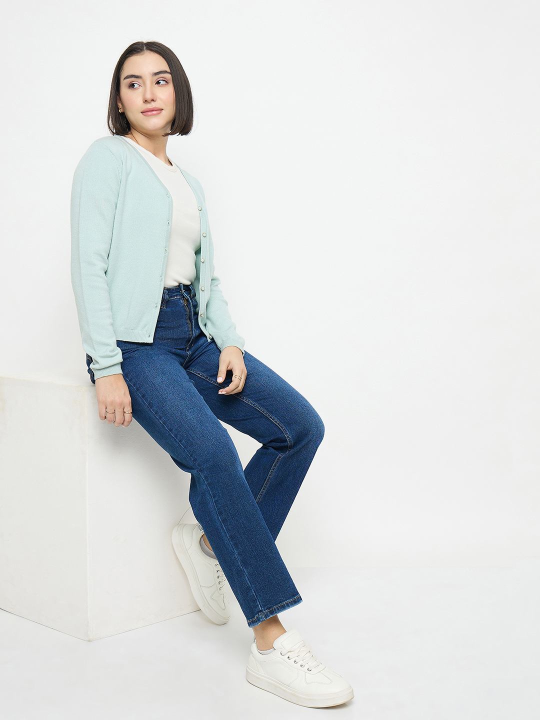 Madame Ladies Western Jeans M5W24123 1281 Mid Blue