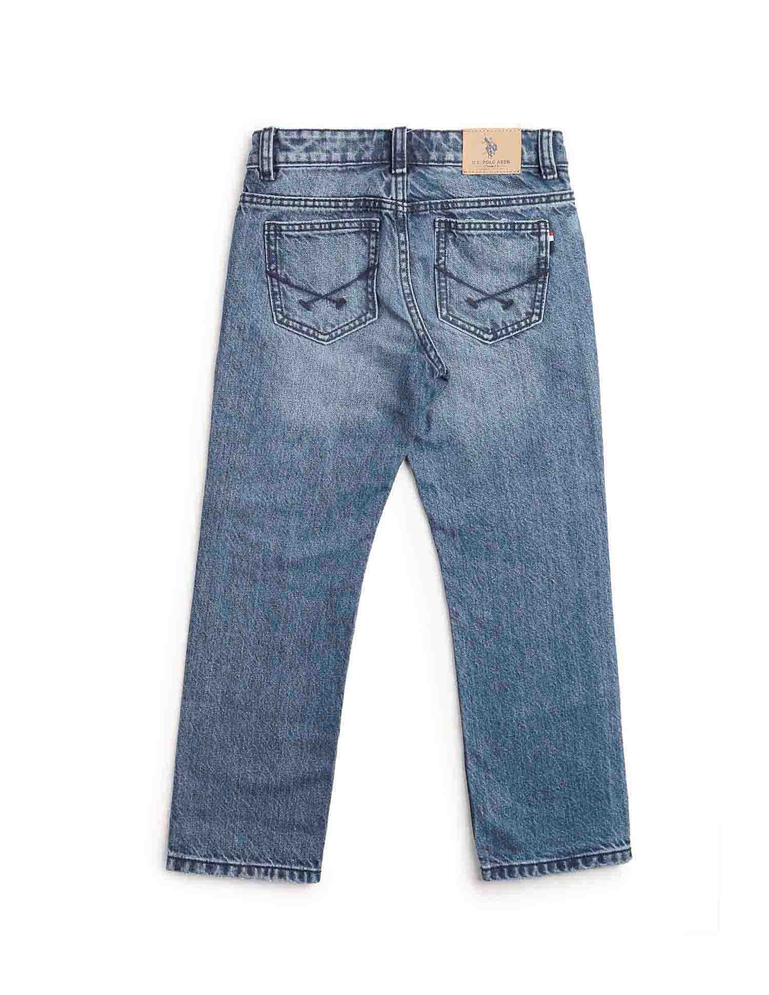 U.S.POLO KIDS BOYS JEANS UKJEN631