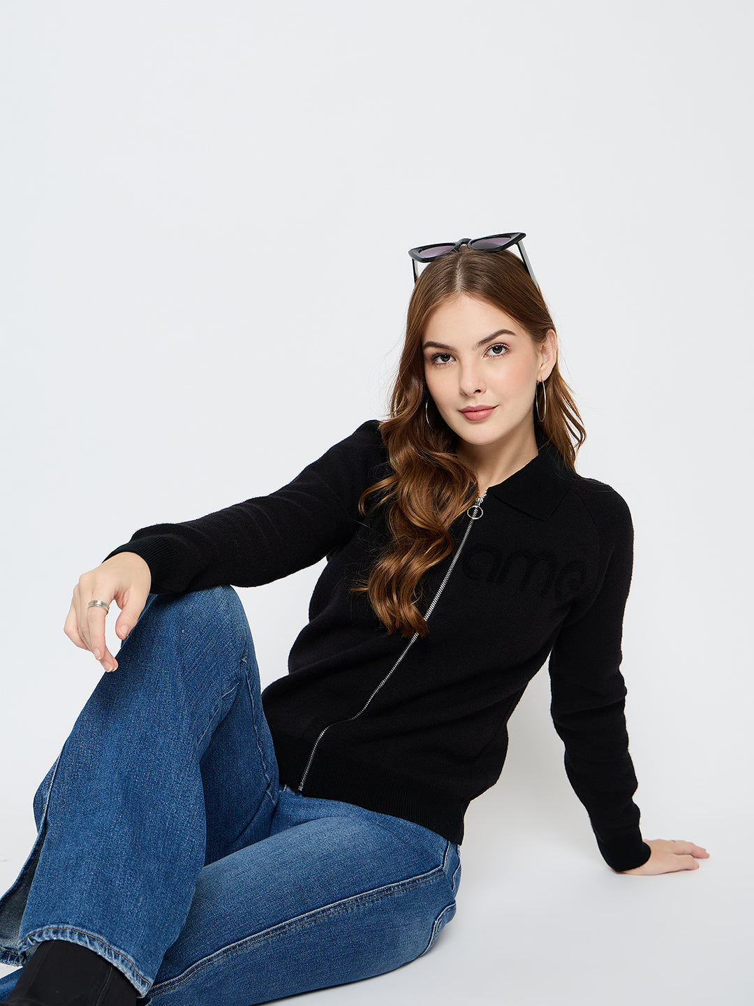 Madame Ladies Western Woolen Top M5W17115 002 Black