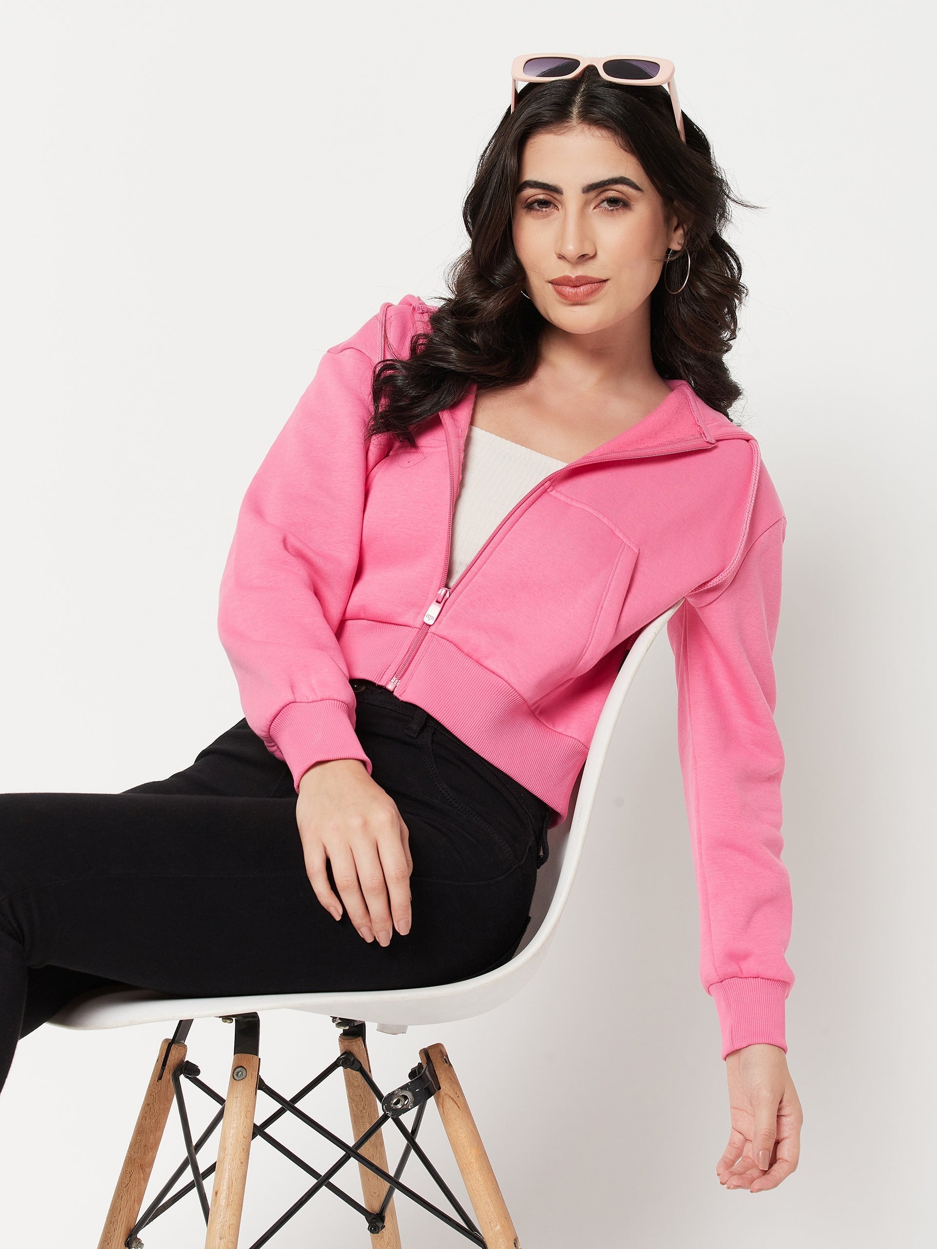 Madame Ladies Western Sweat Shirt M3W22005 127 Plum