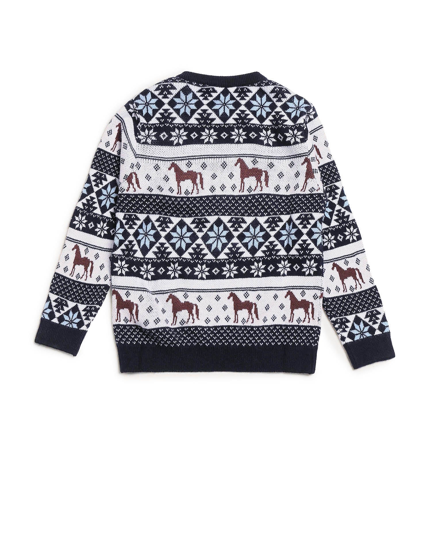 U.S.POLO KIDS BOYS PULLOVER UKSWE0164