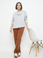 Madame Ladies Western Woolen Pajama M5W29014 103 Coffee