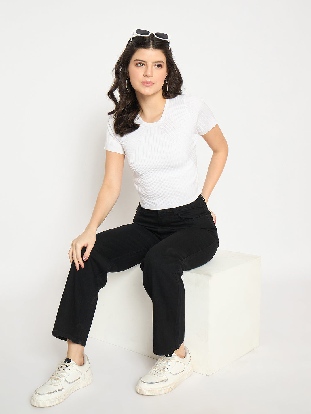 Madame Ladies Western Jeans M5S24121 002 Black