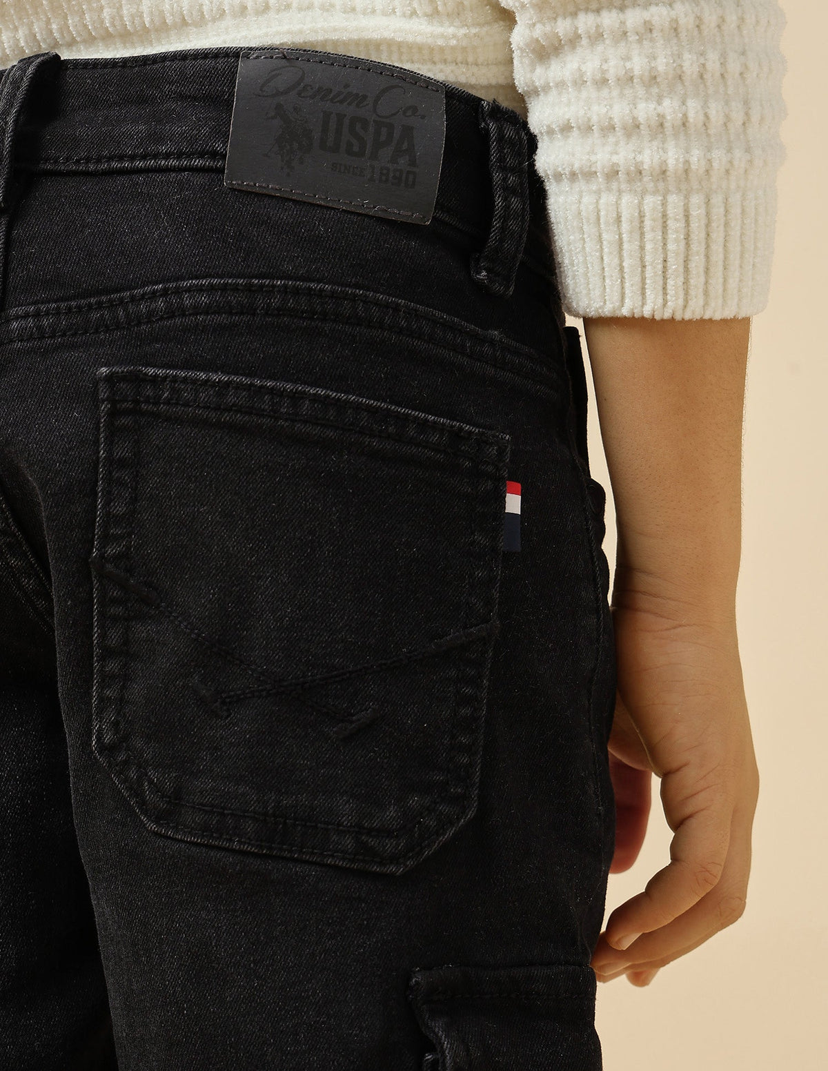 U.S.POLO KIDS BOYS JEANS UKJEN756