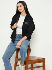 Madame Ladies Western Sweat Shirt M5W22345 002 Black