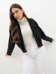 Madame Ladies Western Woolen Top M5W17131 002 Black