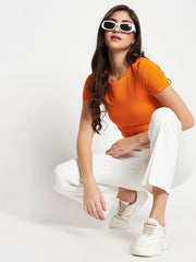 Madame Ladies Western Jeans M3S24158 040 White