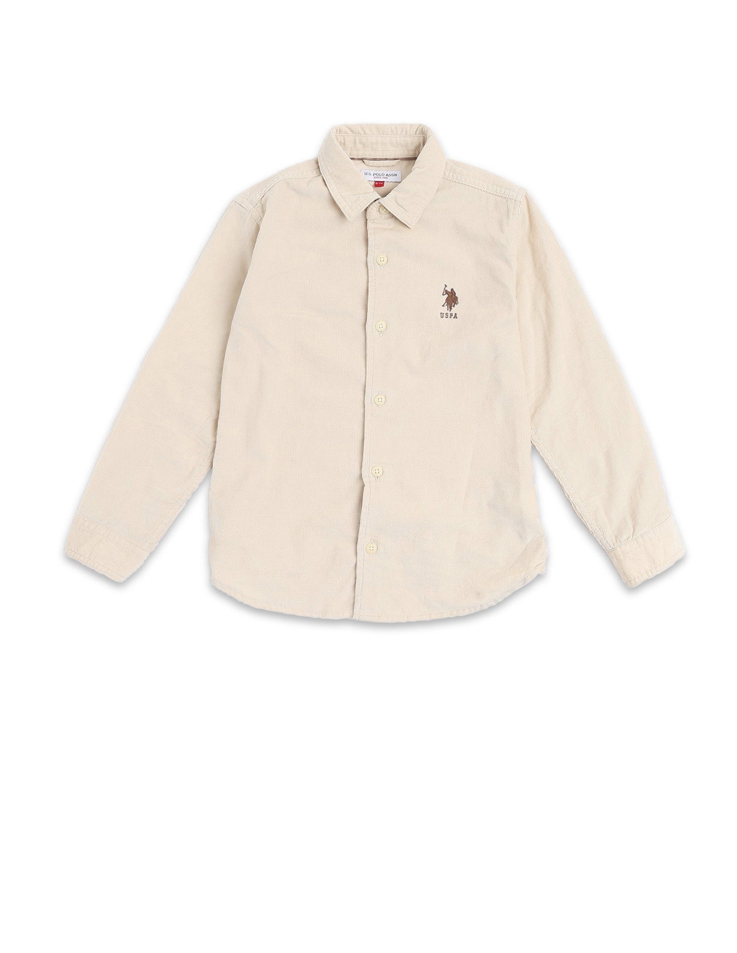 U.S.POLO KIDS BOYS SHIRT F/S UKSHT1641