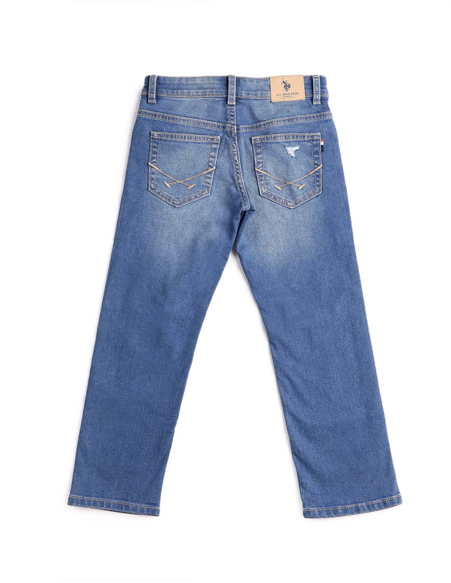 U.S.POLO KIDS BOYS JEANS UKJEN652