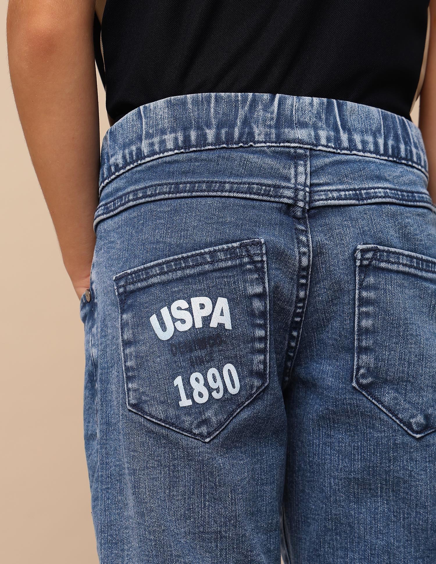 U.S.POLO KIDS BOYS JEANS UKJEN781