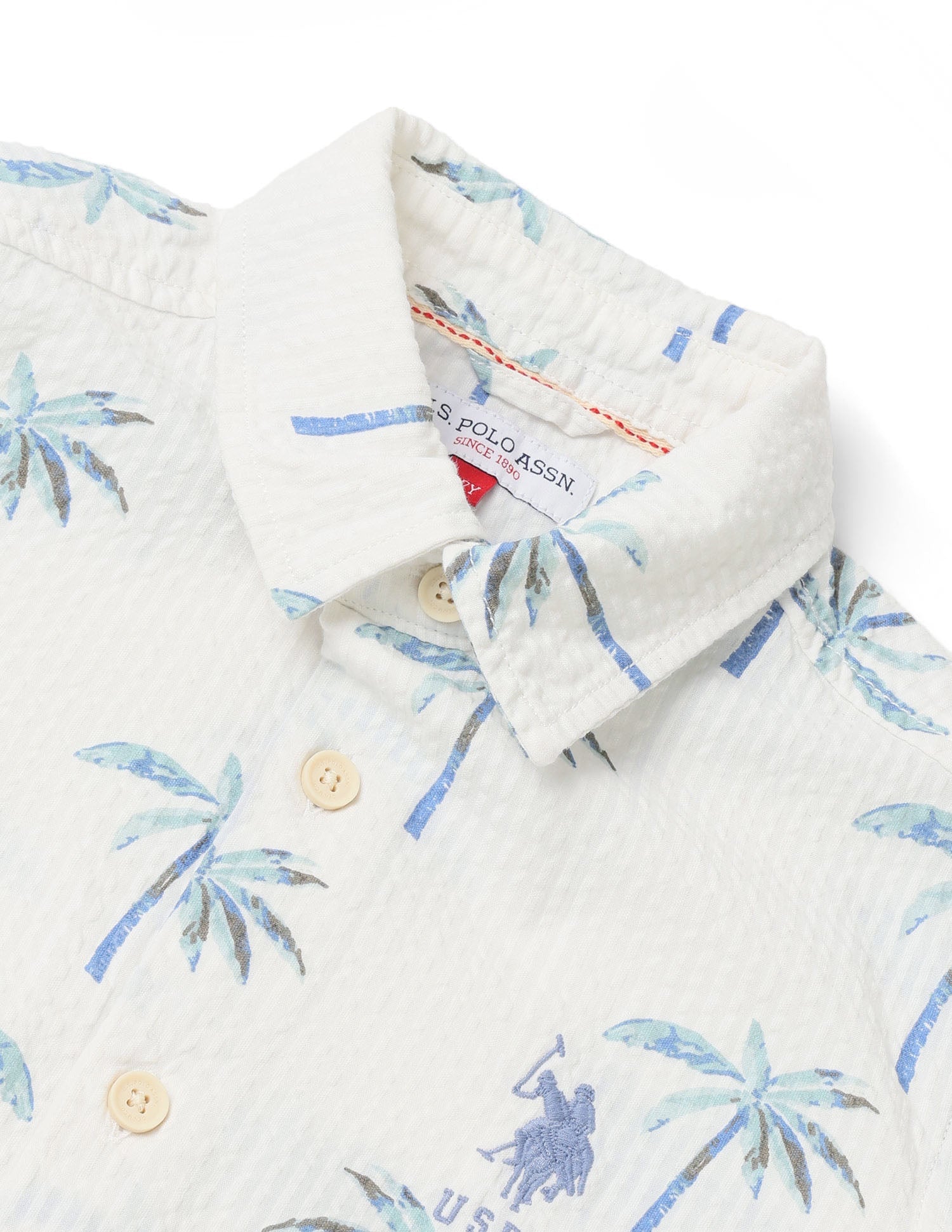 U.S.POLO KIDS BOYS SHIRT H/S UKSHT1494
